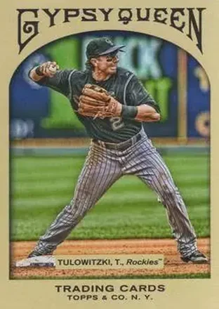2011 Topps Gypsy Queen #8 - Troy Tulowitzki - Colorado Rockies