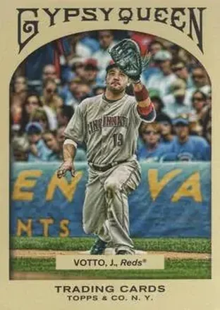 2011 Topps Gypsy Queen #13 - Joey Votto - Cincinnati Reds