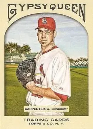 2011 Topps Gypsy Queen #16 - Chris Carpenter - St. Louis Cardinals