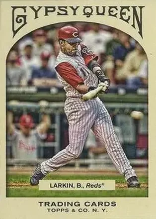 2011 Topps Gypsy Queen #22 - Barry Larkin - Cincinnati Reds