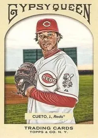 2011 Topps Gypsy Queen #23 - Johnny Cueto - Cincinnati Reds
