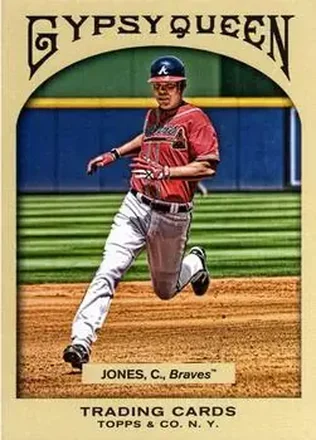 2011 Topps Gypsy Queen #24 - Chipper Jones - Atlanta Braves
