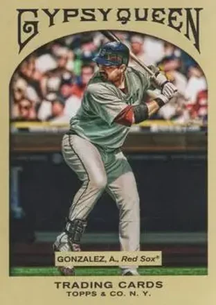 2011 Topps Gypsy Queen #26 - Adrian Gonzalez - Boston Red Sox