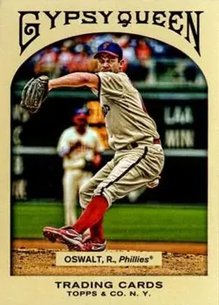 2011 Topps Gypsy Queen #27 - Roy Oswalt - Philadelphia Phillies