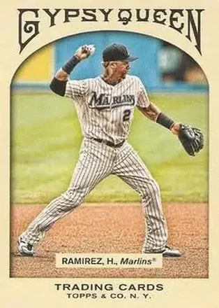 2011 Topps Gypsy Queen #30 - Hanley Ramirez - Florida Marlins