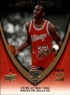 2008-09 Upper Deck Michael Jordan Legacy Collection #34 - Michael Jordan - Chicago Bulls
