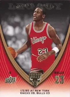 2008-09 Upper Deck Michael Jordan Legacy Collection #36 - Michael Jordan - Chicago Bulls