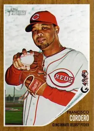 2011 Topps Heritage #2 - Francisco Cordero - Cincinnati Reds