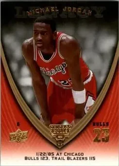 2008-09 Upper Deck Michael Jordan Legacy Collection #42 - Michael Jordan - Chicago Bulls