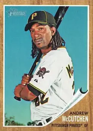 2011 Topps Heritage #10 - Andrew McCutchen - Pittsburgh Pirates