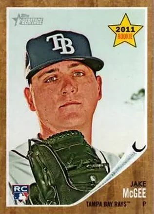 2011 Topps Heritage #19 Jake McGee