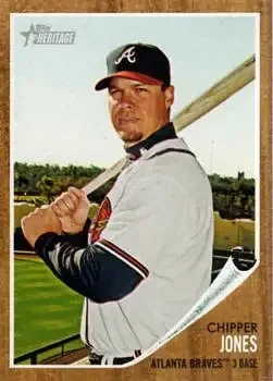 2011 Topps Heritage feature card