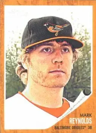 2011 Topps Heritage #36 - Mark Reynolds - Baltimore Orioles