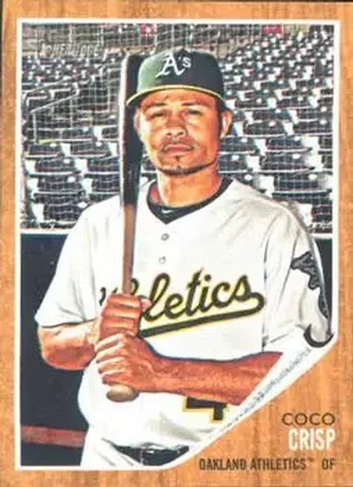 2011 Topps Heritage #38 - Coco Crisp - Oakland Athletics