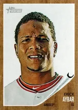 2011 Topps Heritage feature card