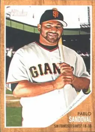 2011 Topps Heritage feature card