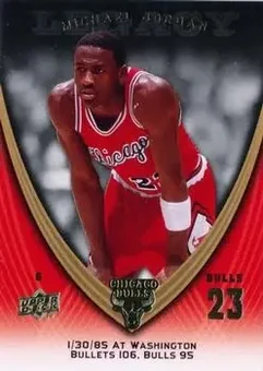 2008-09 Upper Deck Michael Jordan Legacy Collection #46 - Michael Jordan - Chicago Bulls