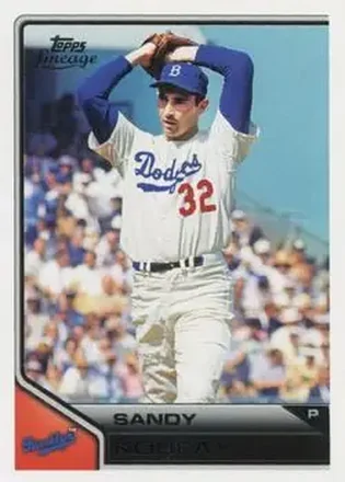 2011 Topps Lineage #1 - Sandy" Koufax - Brooklyn Dodgers