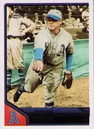 2011 Topps Lineage #3 - Jimmie Foxx - Philadelphia Athletics