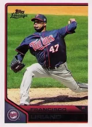 2011 Topps Lineage #8 - Francisco Liriano - Minnesota Twins