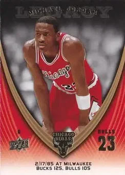 2008-09 Upper Deck Michael Jordan Legacy Collection #52 - Michael Jordan - Chicago Bulls