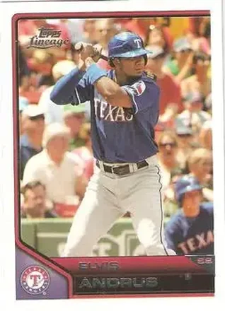 2011 Topps Lineage #12 - Elvis Andrus - Texas Rangers