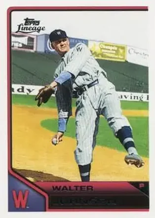 2011 Topps Lineage #16 - Walter Johnson - Washington Senators