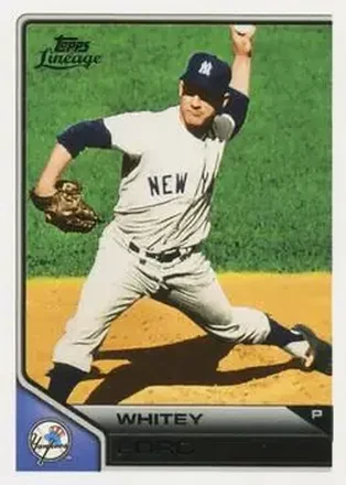 2011 Topps Lineage #25 - Ed "Whitey" Ford - New York Yankees