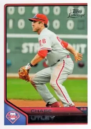2011 Topps Lineage #30 - Chase Utley - Philadelphia Phillies