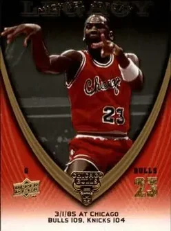 2008-09 Upper Deck Michael Jordan Legacy Collection #58 - Michael Jordan - Chicago Bulls