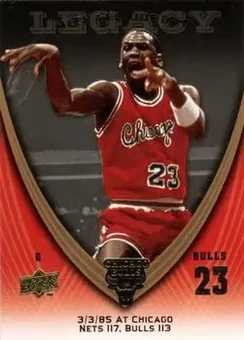 2008-09 Upper Deck Michael Jordan Legacy Collection #59 - Michael Jordan - Chicago Bulls