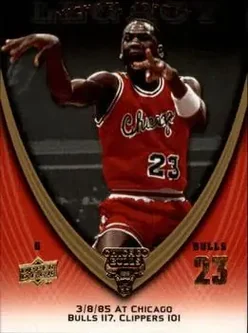 2008-09 Upper Deck Michael Jordan Legacy Collection #62 - Michael Jordan - Chicago Bulls