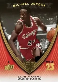 2008-09 Upper Deck Michael Jordan Legacy Collection #68 - Michael Jordan - Chicago Bulls