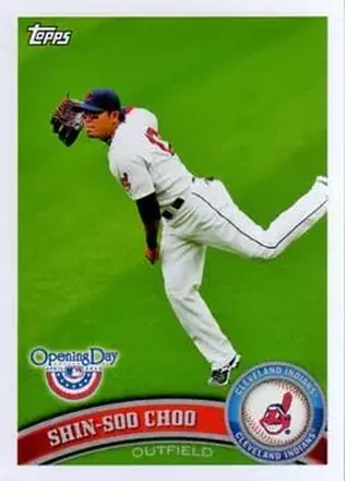 2011 Topps Opening Day #2 - Shin-Soo Choo - Cleveland Indians