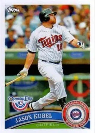 2011 Topps Opening Day #4 - Jason Kubel - Minnesota Twins
