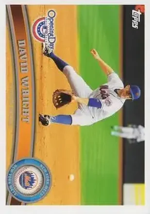 2011 Topps Opening Day #5 - David Wright - New York Mets