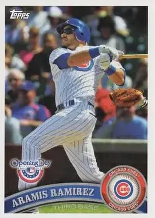 2011 Topps Opening Day #6 - Aramis Ramirez - Chicago Cubs