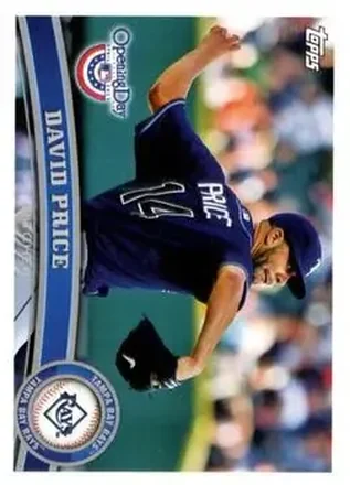 2011 Topps Opening Day #15 - David Price - Tampa Bay Rays