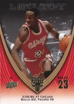 2008-09 Upper Deck Michael Jordan Legacy Collection #73 - Michael Jordan - Chicago Bulls