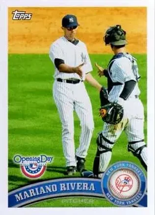 2011 Topps Opening Day #20 - Mariano Rivera - New York Yankees