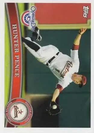 2011 Topps Opening Day #22 - Hunter Pence - Houston Astros