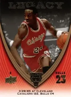 2008-09 Upper Deck Michael Jordan Legacy Collection #74 - Michael Jordan - Chicago Bulls