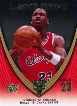 2008-09 Upper Deck Michael Jordan Legacy Collection #83 - Michael Jordan - Chicago Bulls