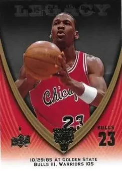2008-09 Upper Deck Michael Jordan Legacy Collection #85 - Michael Jordan - Chicago Bulls