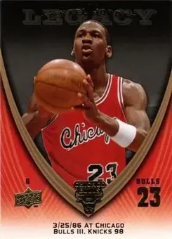 2008-09 Upper Deck Michael Jordan Legacy Collection #91 - Michael Jordan - Chicago Bulls