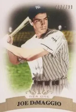 2011 Topps Tier One #1 - Joe DiMaggio - New York Yankees