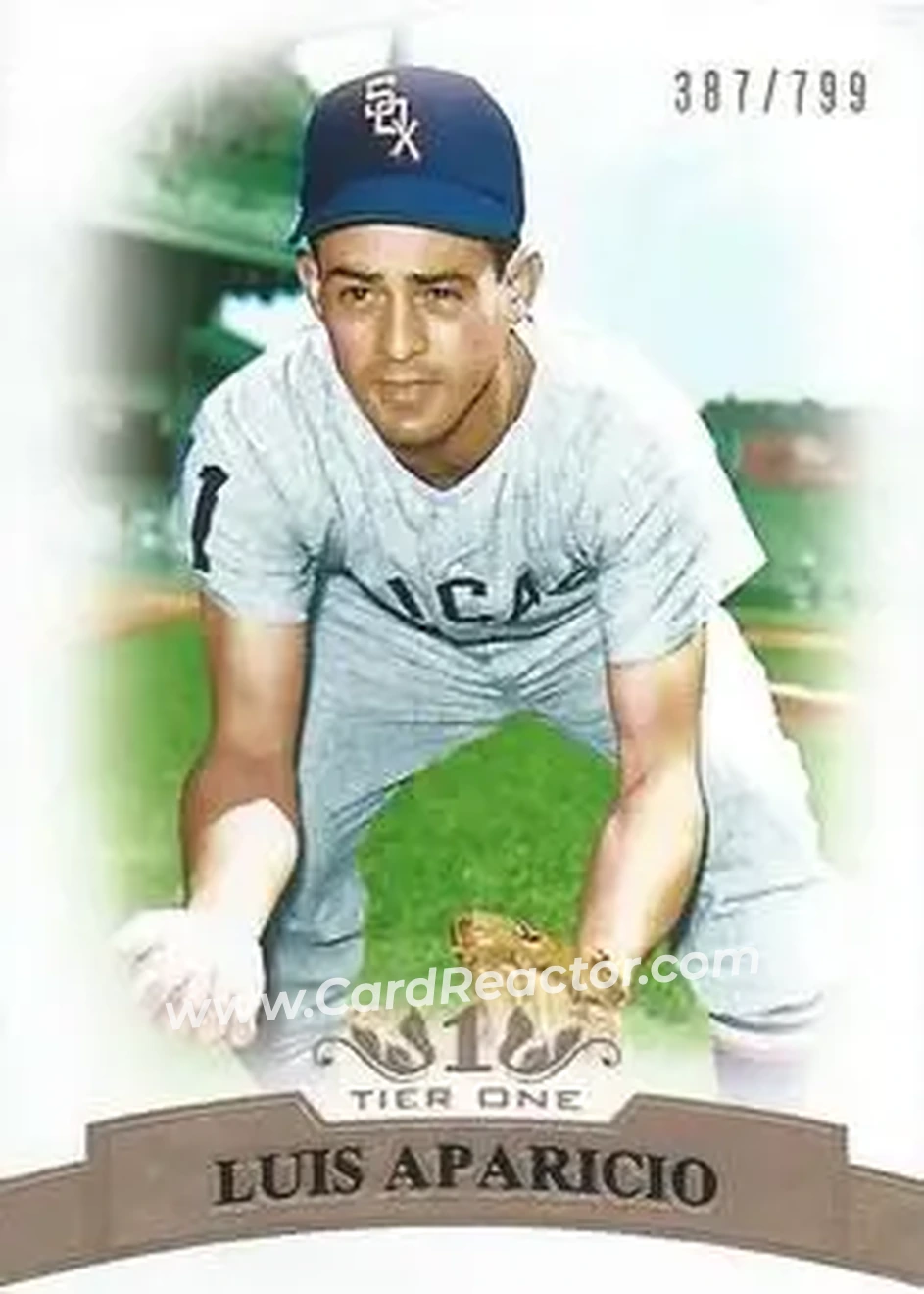 2011 Topps Tier One #11 - Luis Aparicio - Chicago White Sox - Front