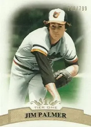 2011 Topps Tier One #22 Jim Palmer