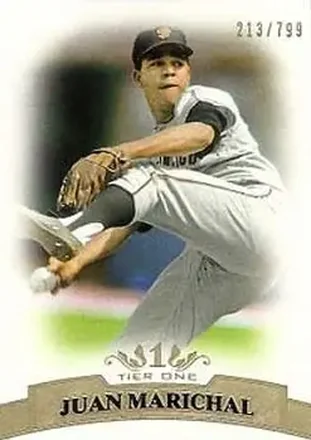 2011 Topps Tier One #27 - Juan Marichal - San Francisco Giants