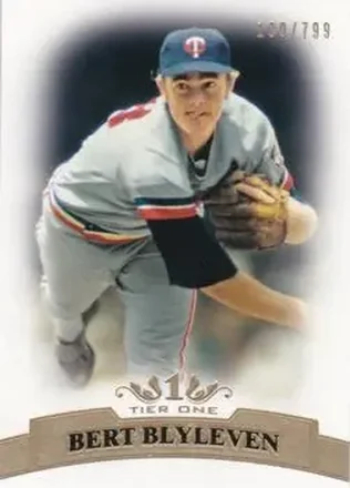 2011 Topps Tier One #28 Bert Blyleven